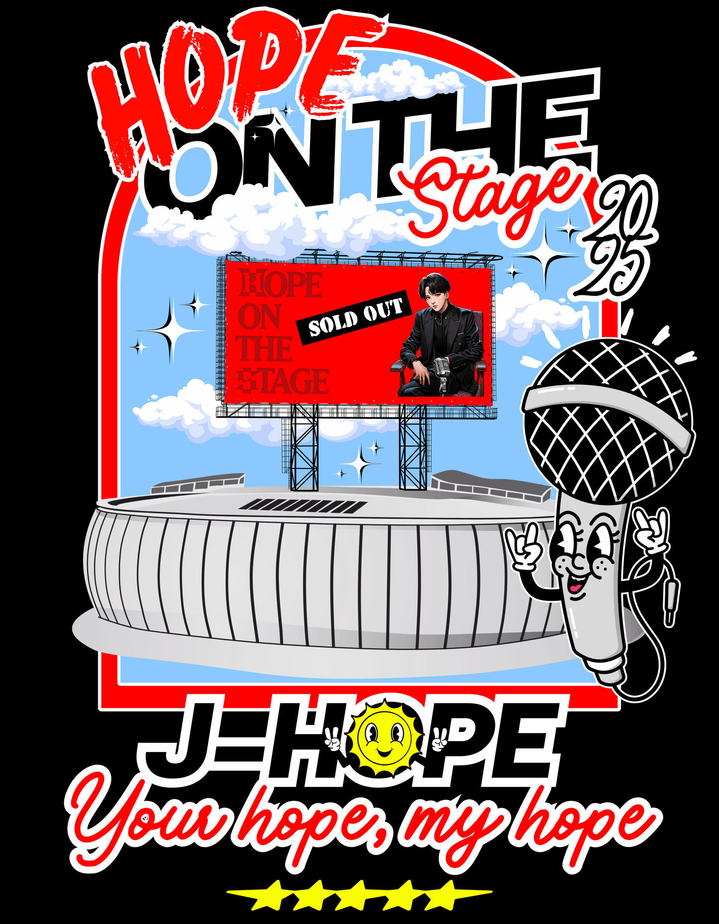 J-Hope Hope On The Stage Tote Bag