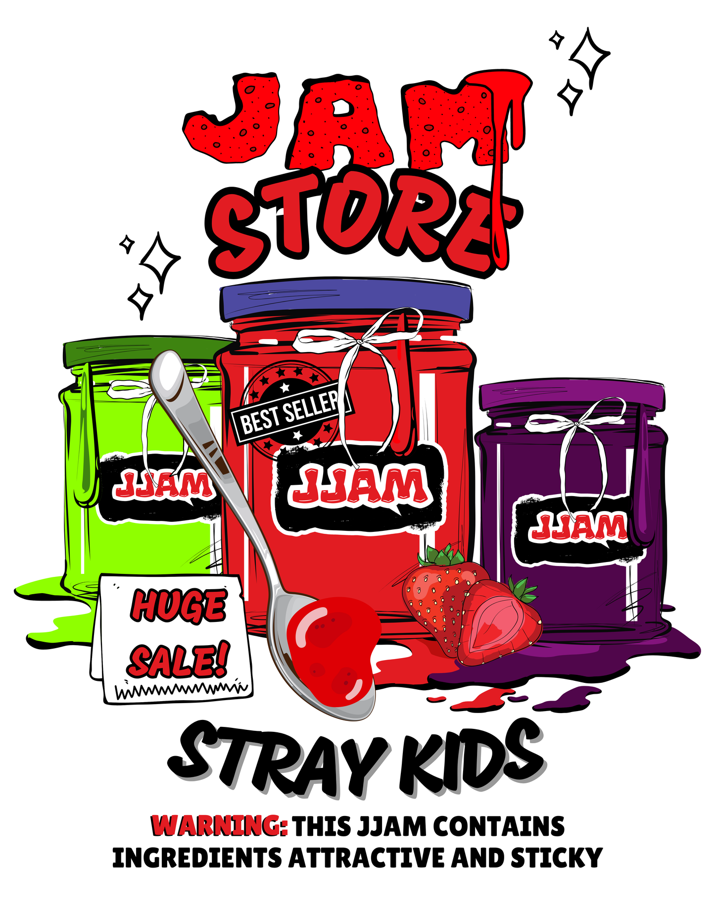 Stray Kids JJAM Tee