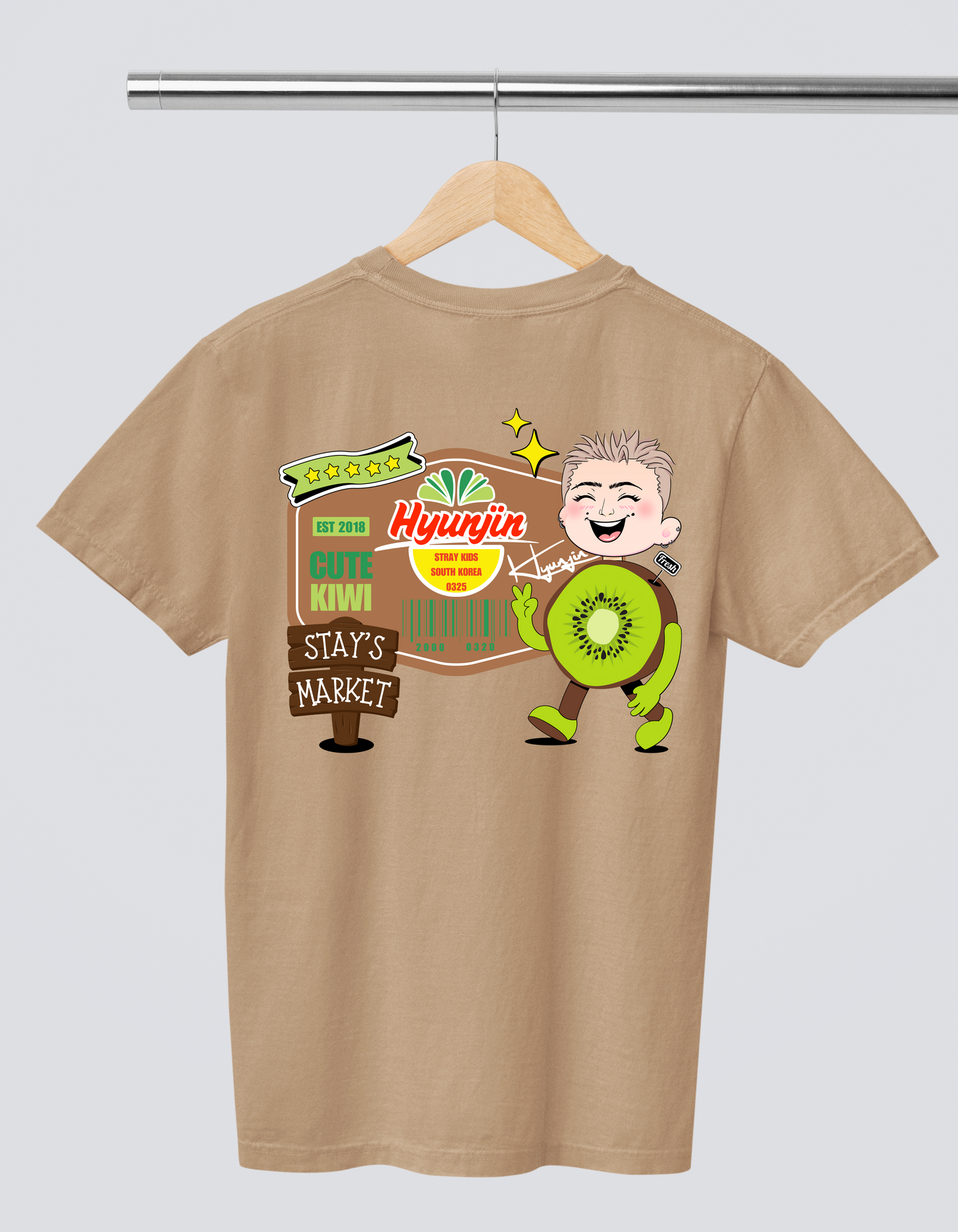 Hyunjin Kiwi Fruit Tee