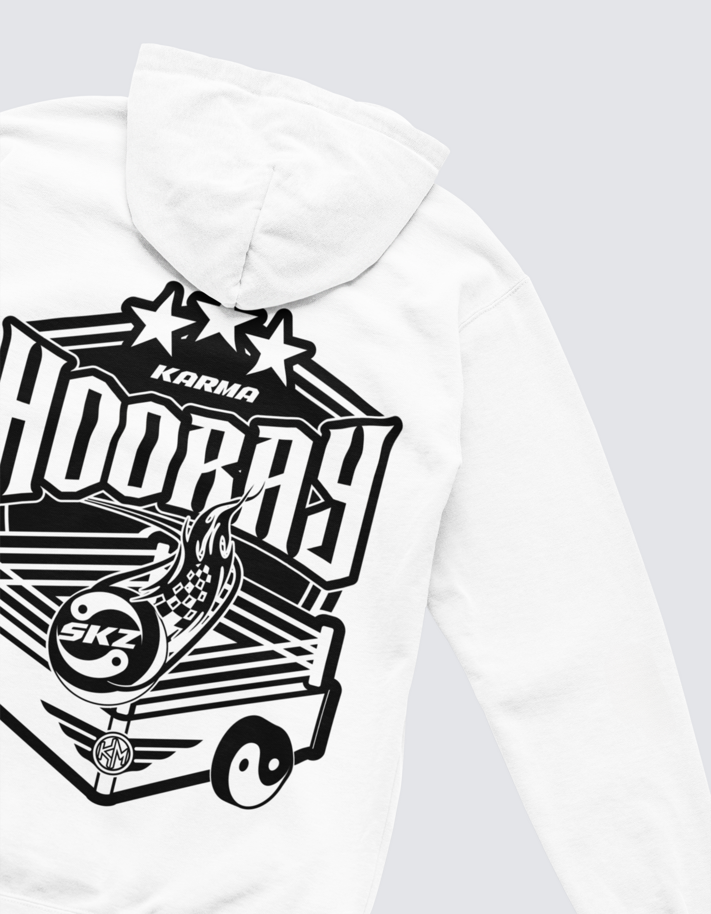 Stray Kids KARMA Bestie Zip-thru Hoodie Sweatshirt (Hooray Version)