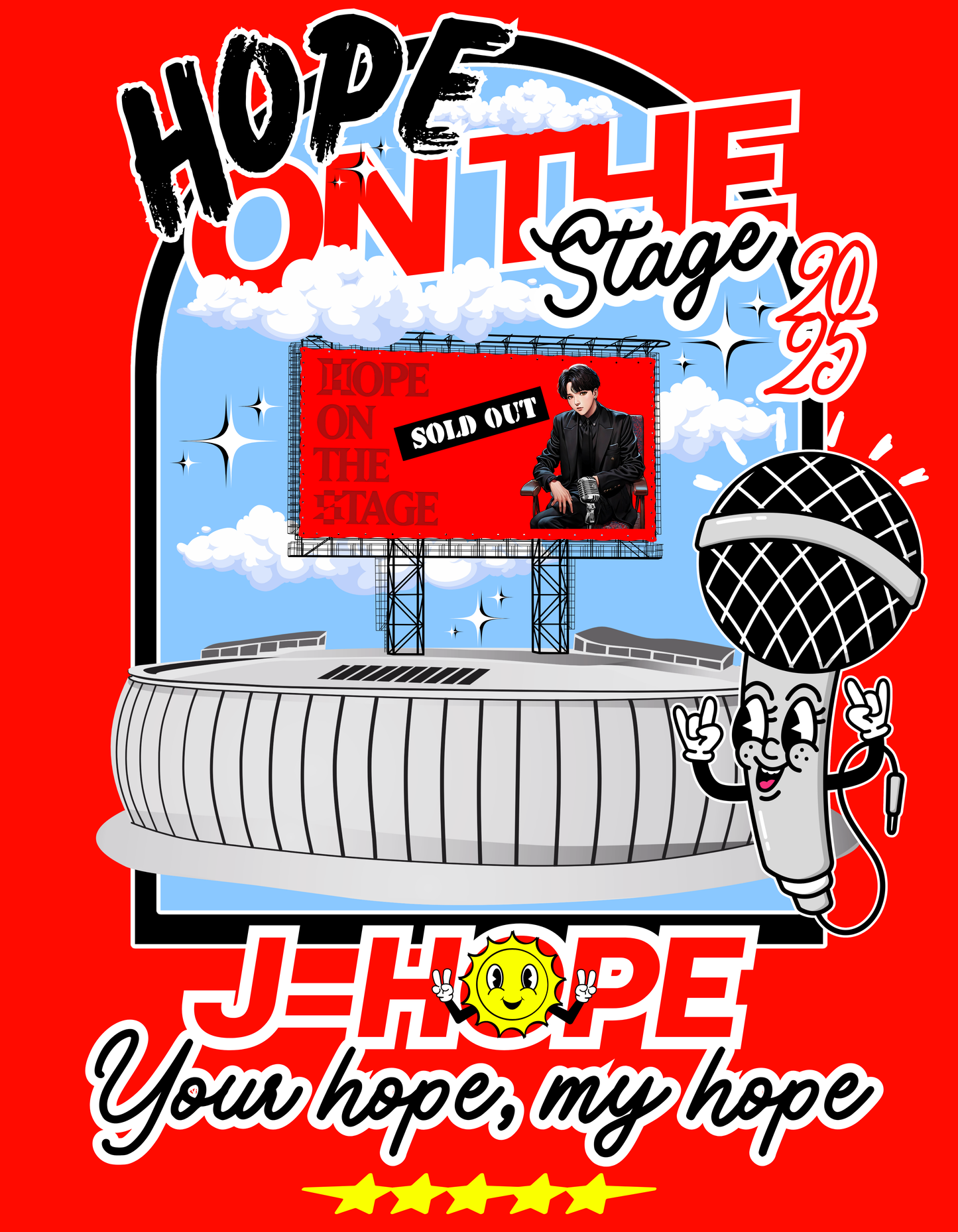 J-Hope Hope On The Stage Tote Bag