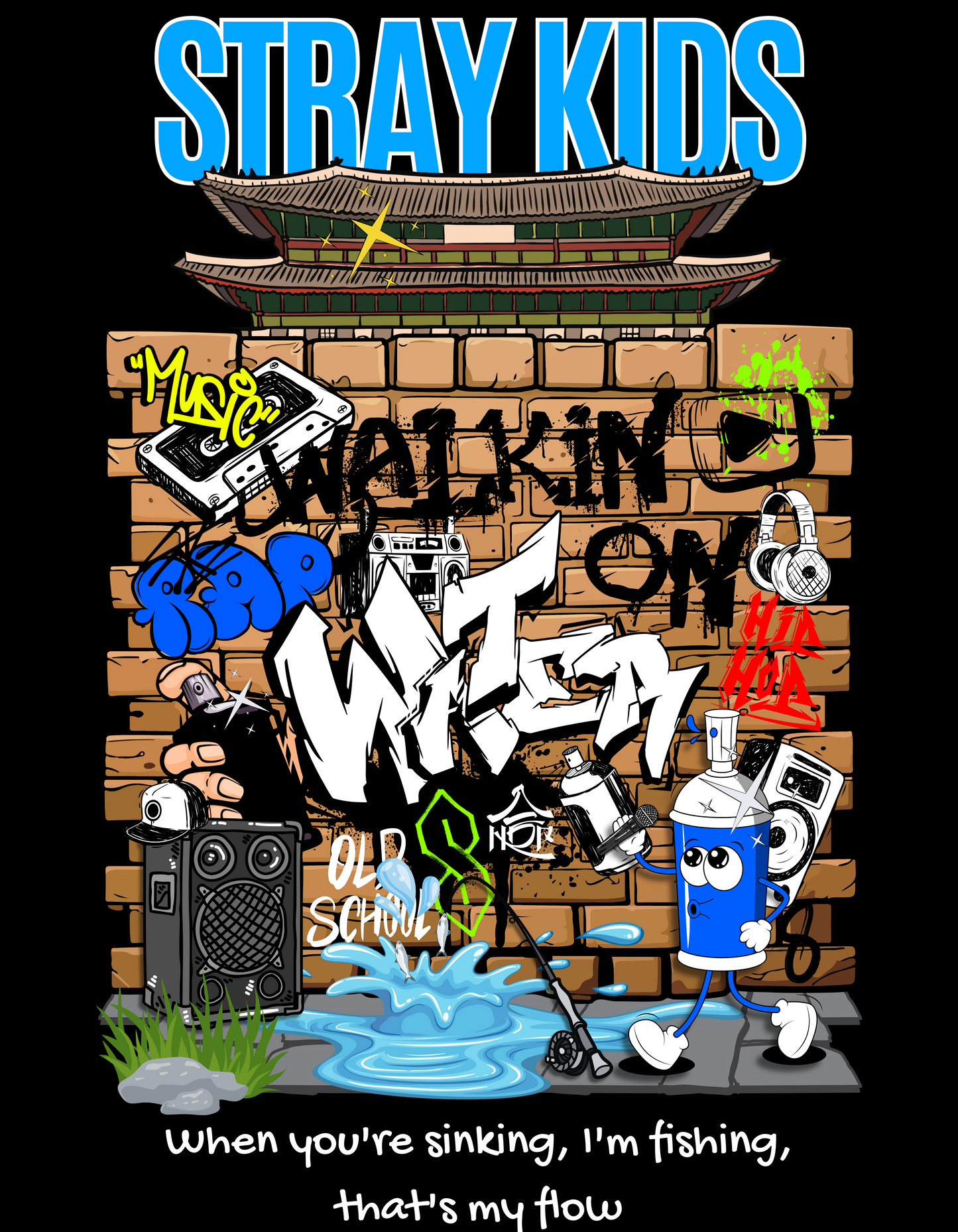 Stray Kids Walkin' On Water Tee