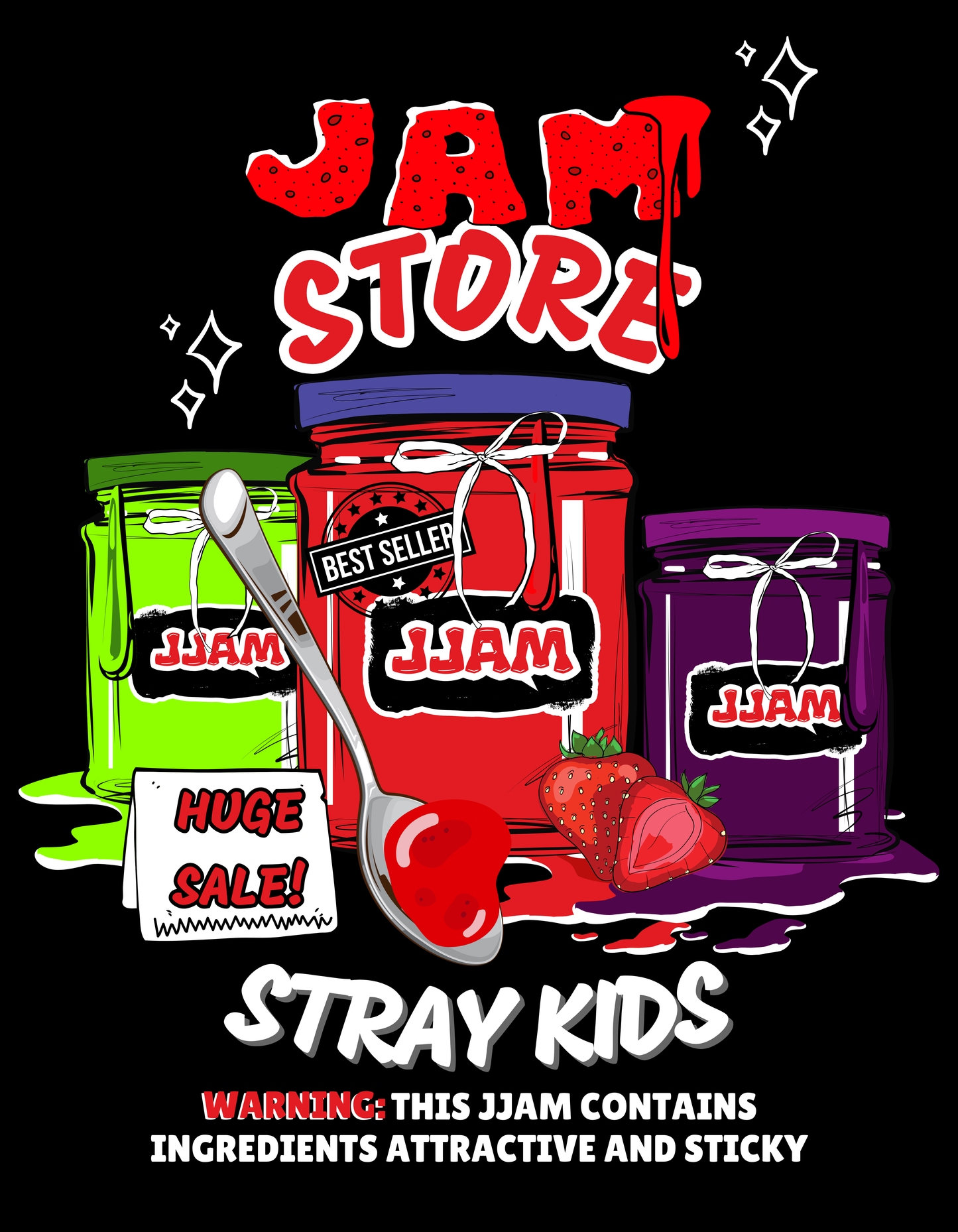 Stray Kids JJAM Tee