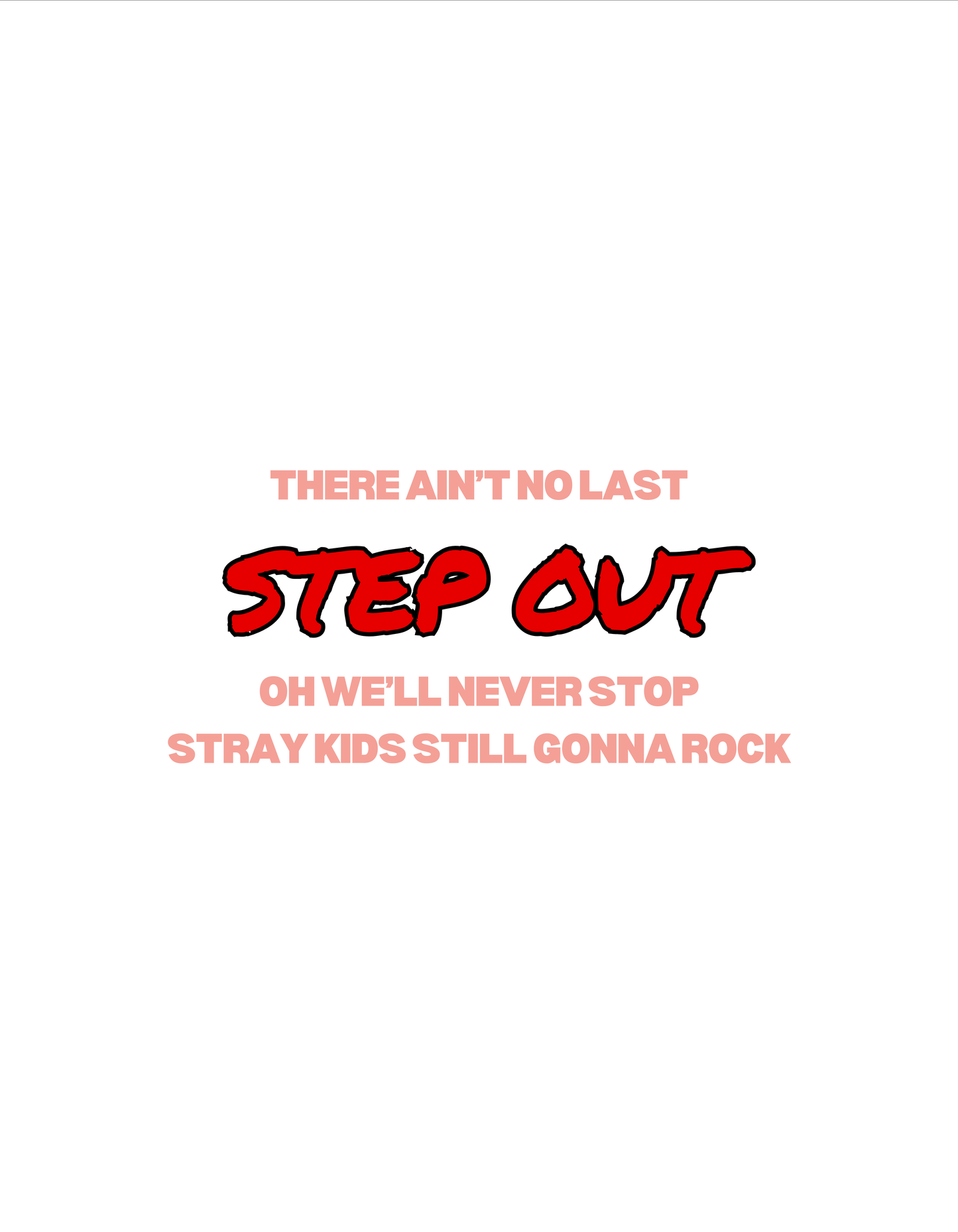 Stray Kids Stray Kids Tee 2.0