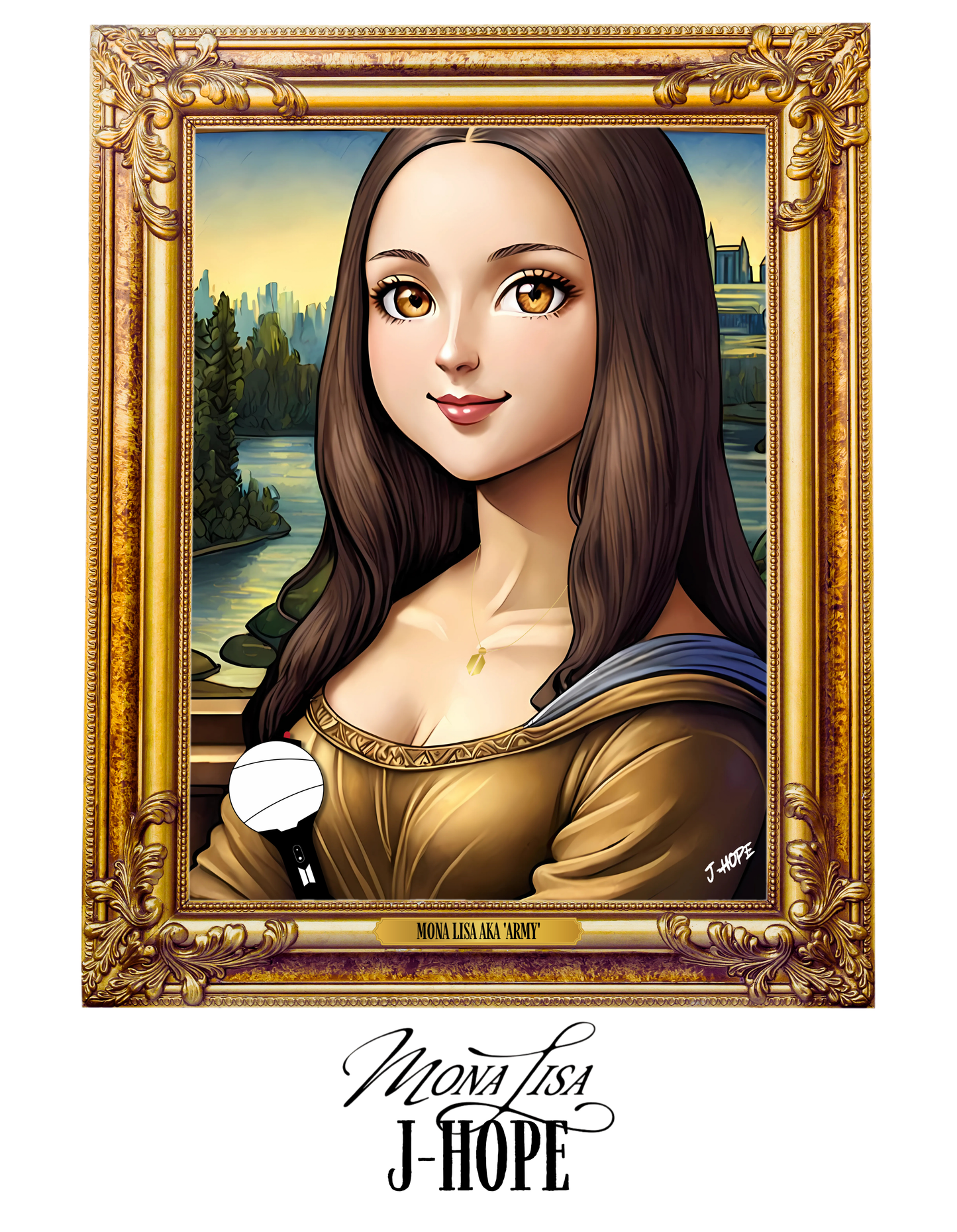 J-Hope Mona Lisa Tee