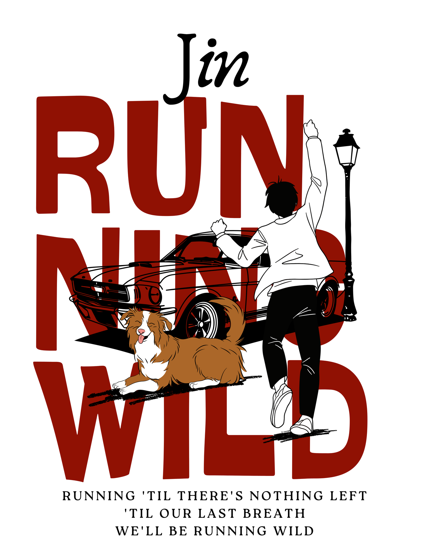 Jin Running Wild Tee