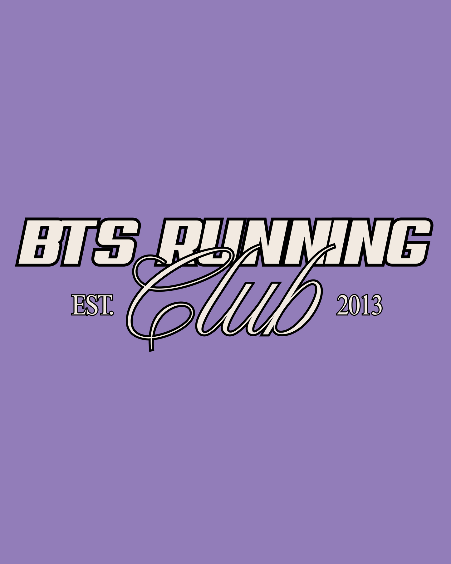 BTS Running Club Sweatshirt
