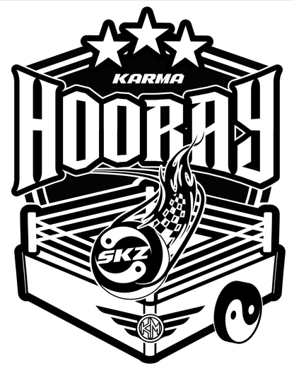 Stray Kids KARMA Bestie Zip-thru Hoodie Sweatshirt (Hooray Version)