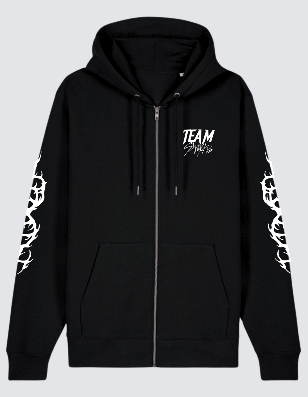 SKZ-Stay Promise Zip-thru Hoodie Sweatshirt