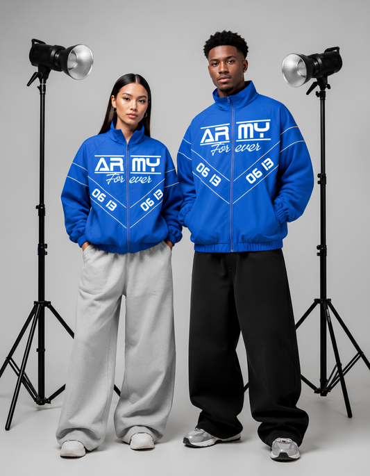 ARMY Forever X TEAM BTS Arirang Track Jacket/Windbreaker