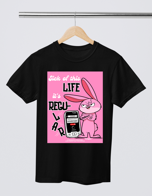 Changbin Sick Of This Life It's Regular Tee