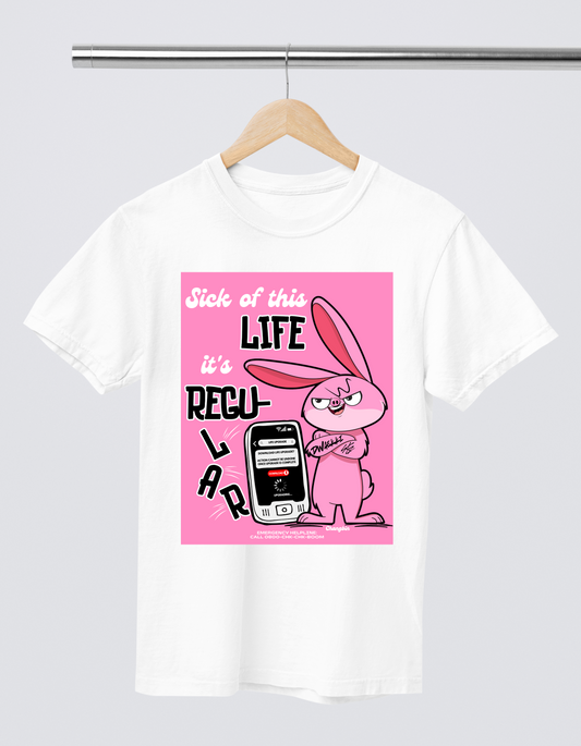 Changbin Sick Of This Life It's Regular Tee
