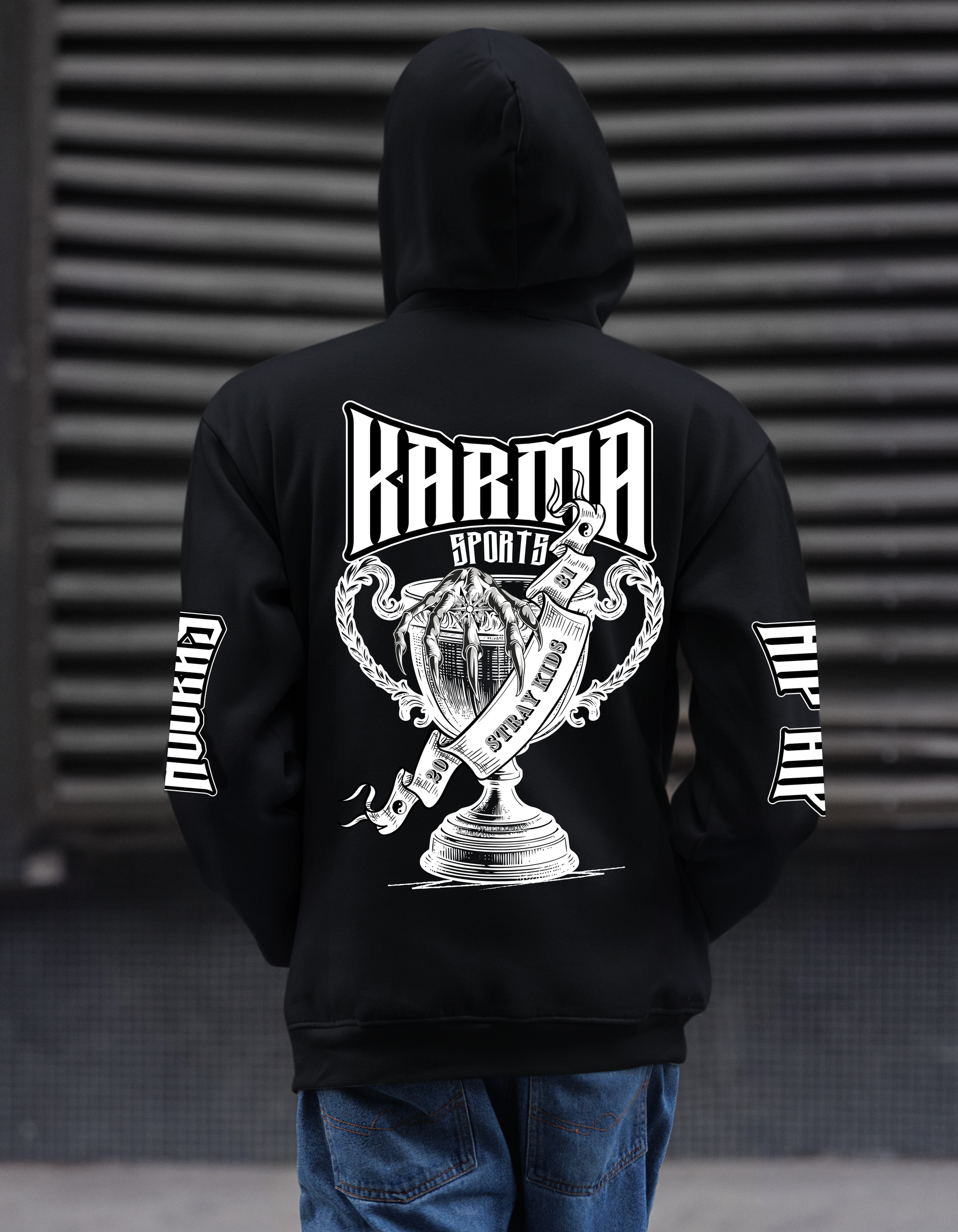 Stray Kids KARMA Zip-thru Hoodie Sweatshirt – Anele & Company
