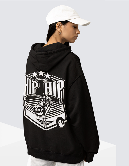 Stray Kids KARMA Bestie Zip-thru Hoodie Sweatshirt (Hip Hip Version)
