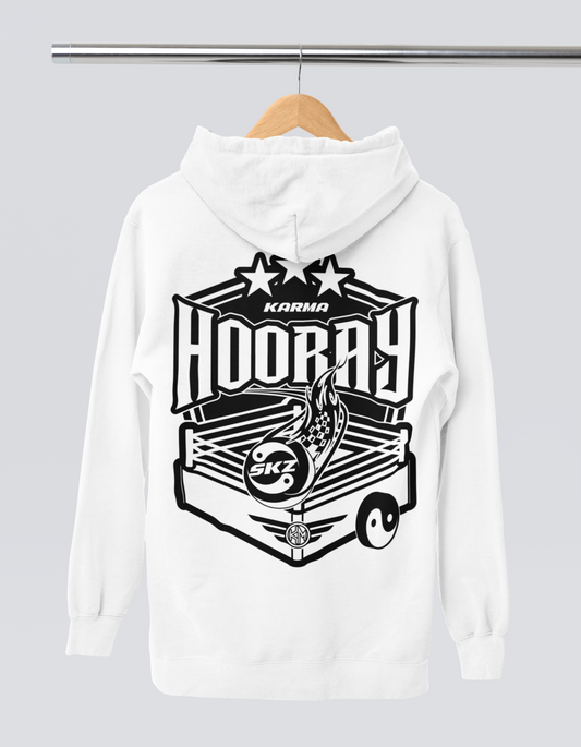 Stray Kids KARMA Bestie Zip-thru Hoodie Sweatshirt (Hooray Version)