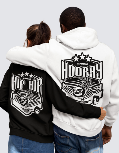 Stray Kids KARMA Bestie Zip-thru Hoodie Sweatshirt (Hooray Version)