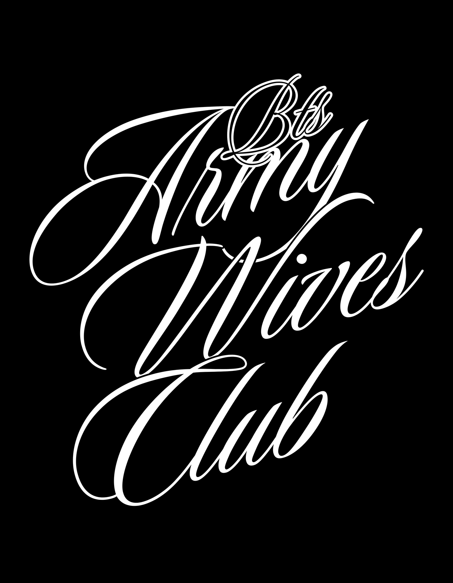 BTS ARMY Wives Club Sweatshirt