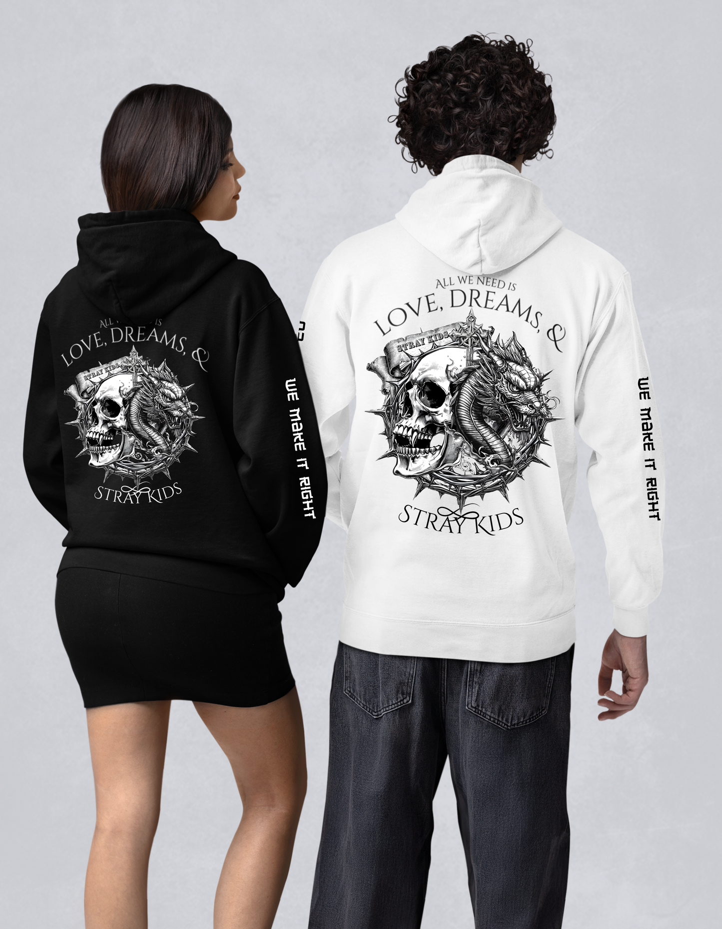 Stray Kids Divine Zip-thru Hoodie Sweatshirt