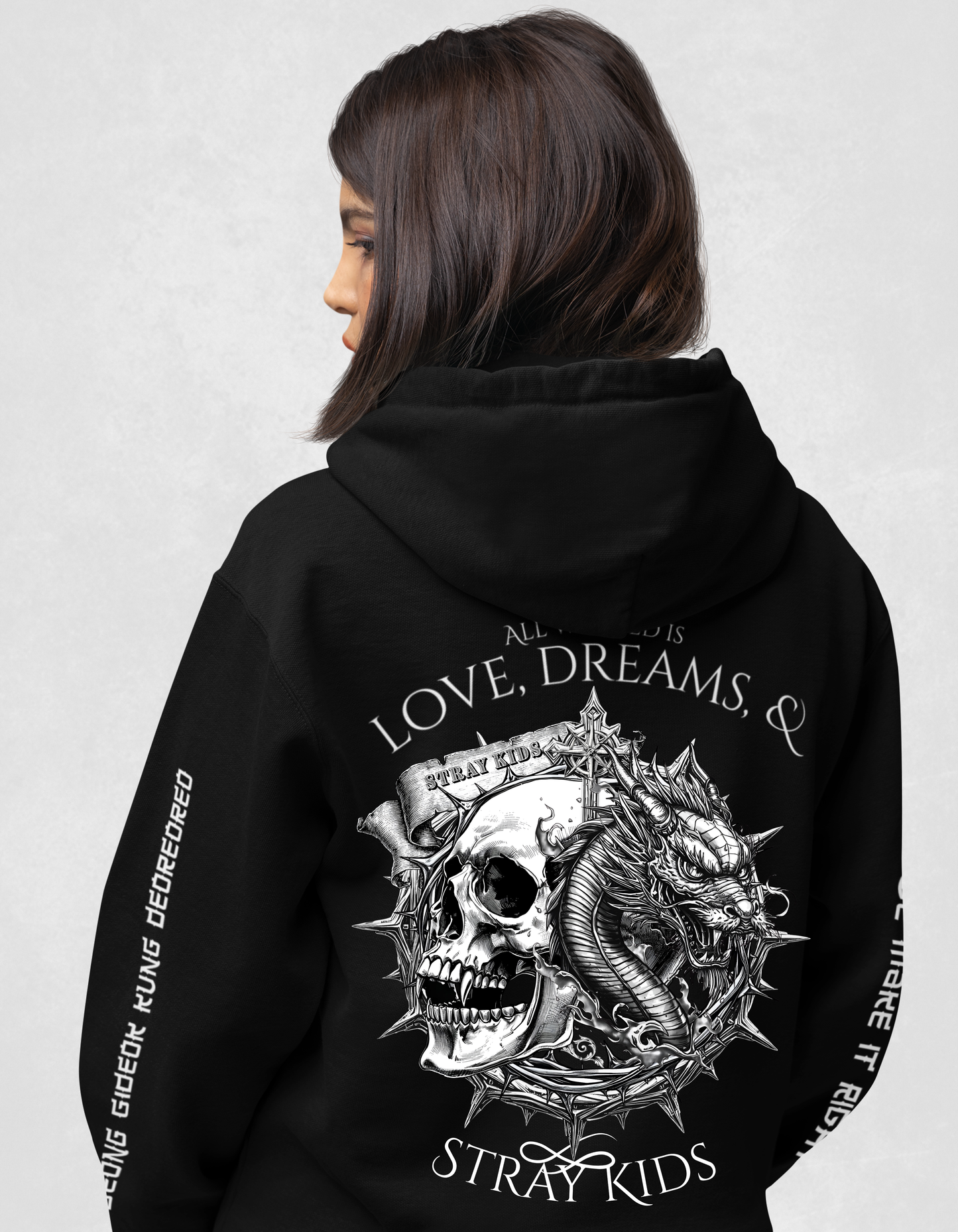 Stray Kids Divine Zip-thru Hoodie Sweatshirt