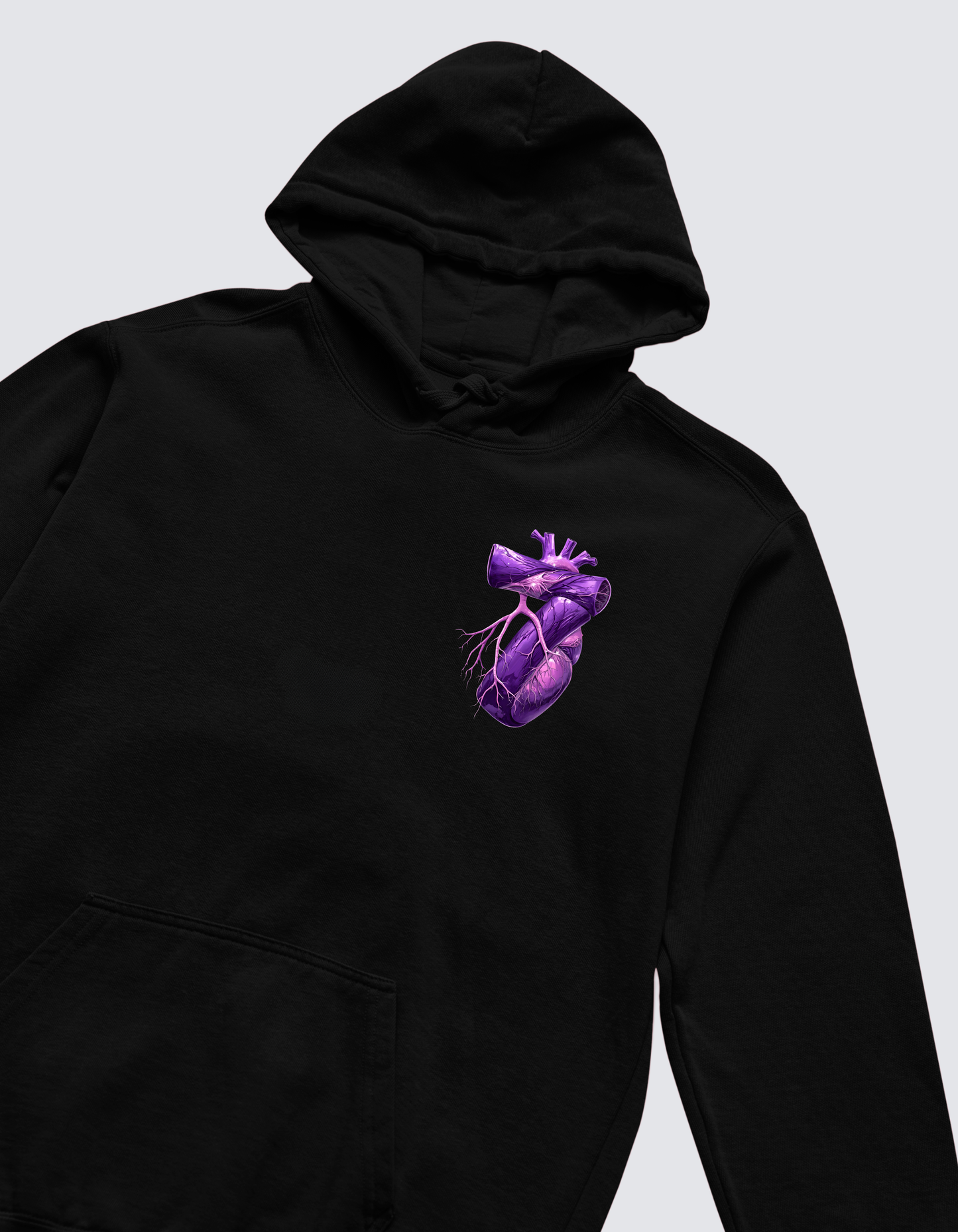BTS Blood Runs Purple Pullover Hoodie