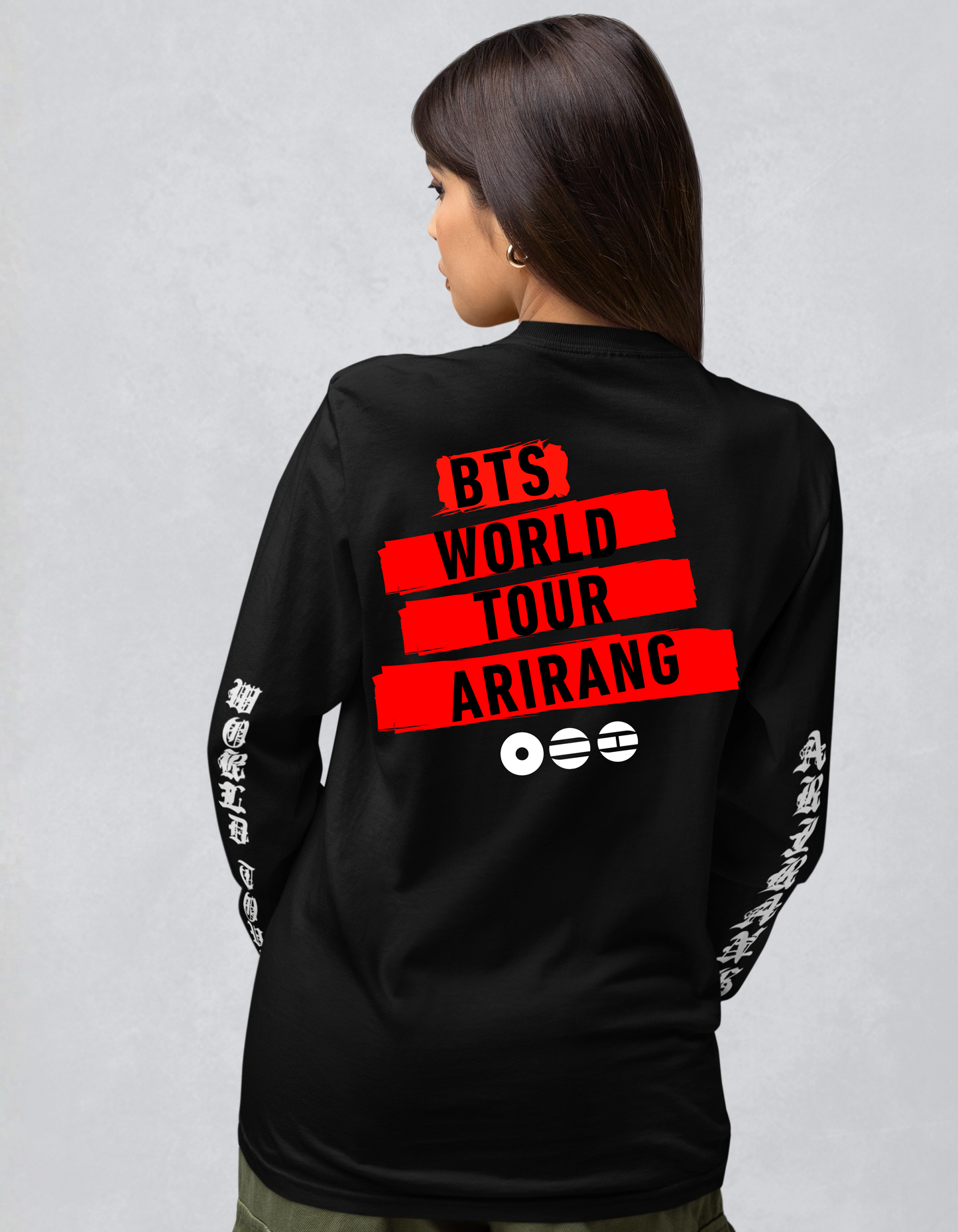 BTS World Tour Arirang Heavyweight Long Sleeve T-shirt