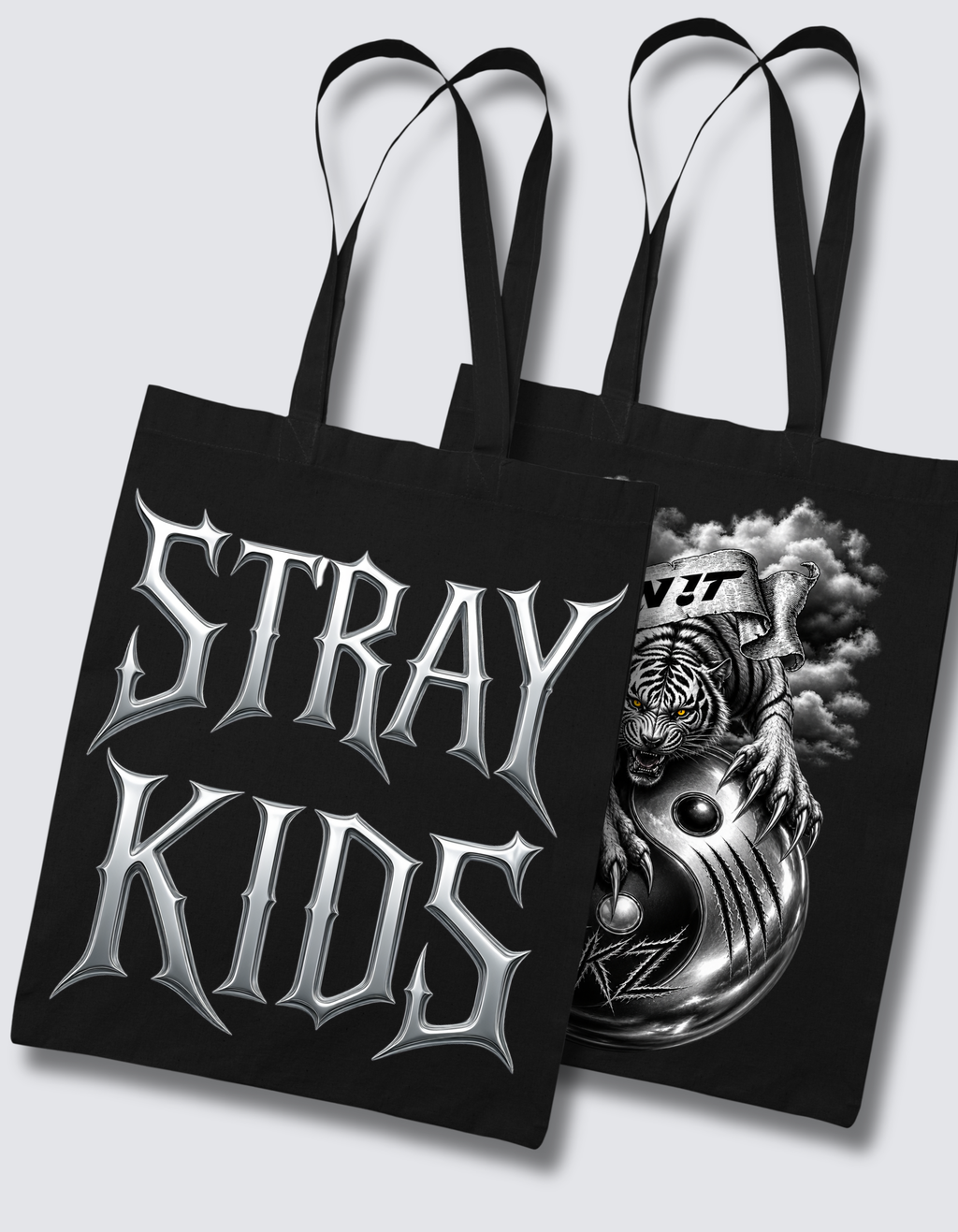 Stray Kids RUN IT Tote Bag