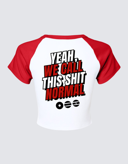 BTS Normal Raglan Baby Tee
