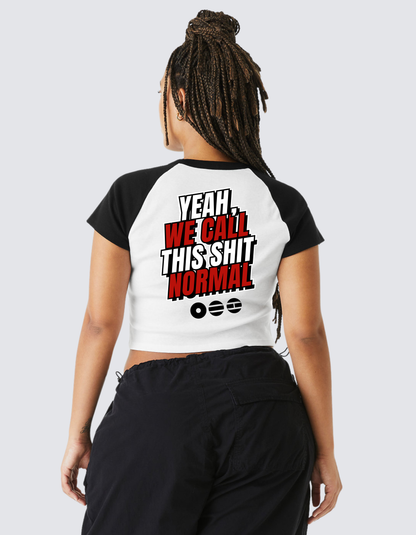 BTS Normal Raglan Baby Tee