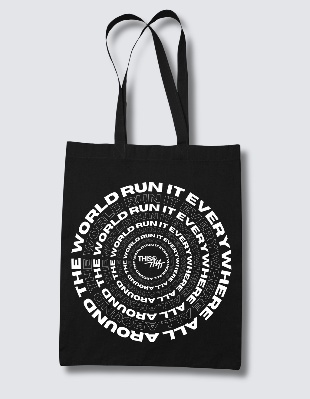 Stray Kids RUN IT Tote Bag