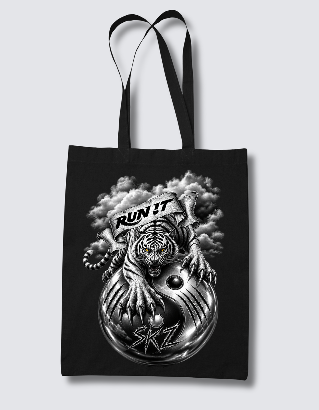 Stray Kids RUN IT Tote Bag