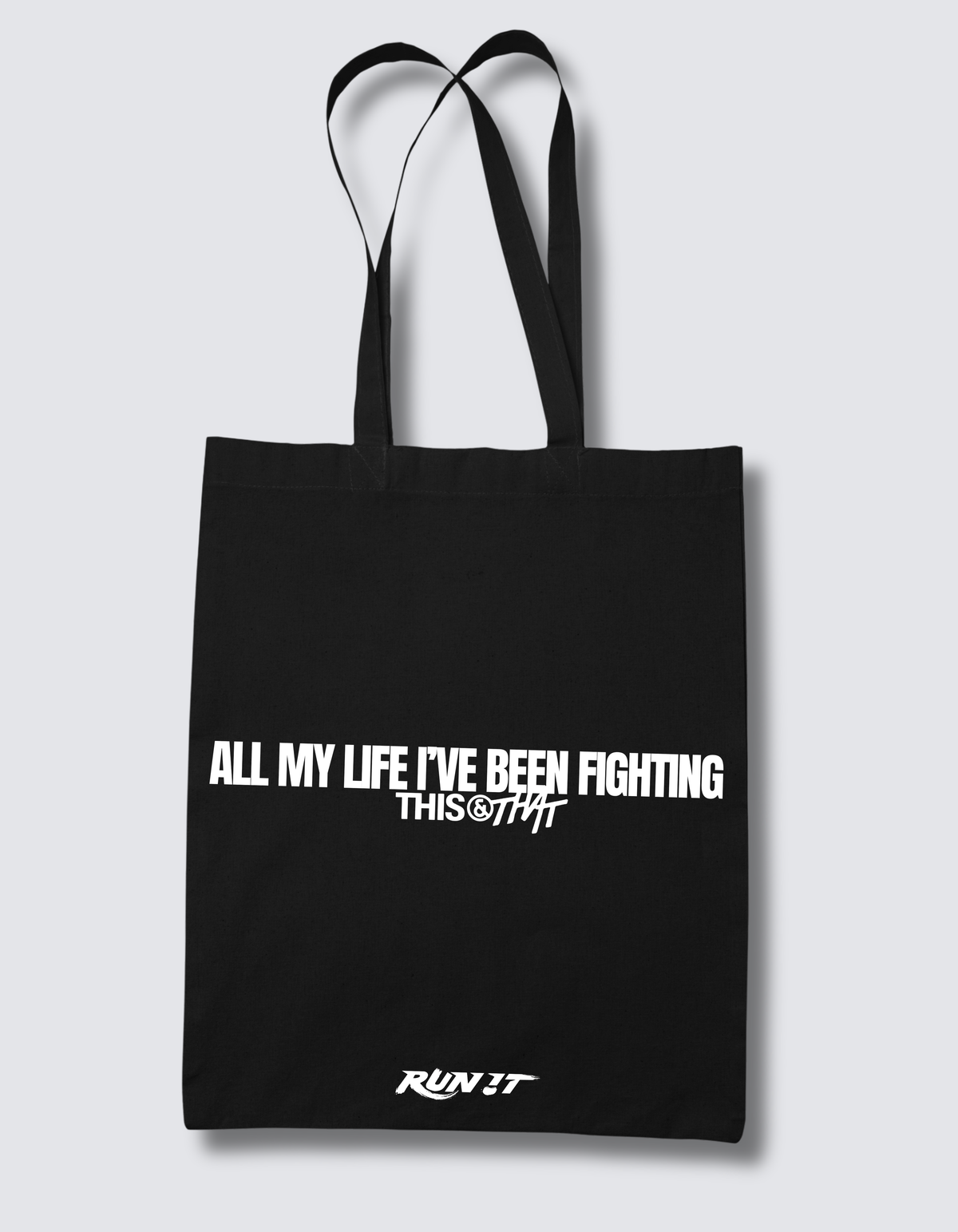 Stray Kids RUN IT Tote Bag
