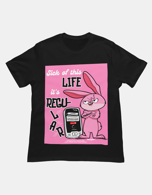 Changbin (Stray Kids) Sick Of This Life It's Regular Tee