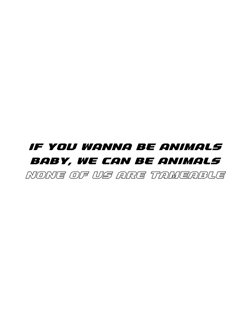 BTS Arirang World Tour Like Animals X OT7 Born To Protect Tee