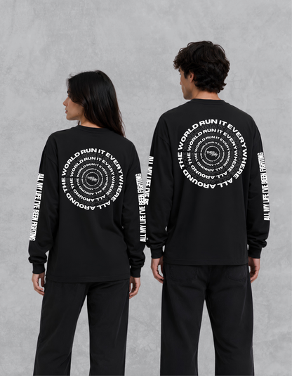 Stray Kids RUN IT Heavyweight Long Sleeve T-shirt
